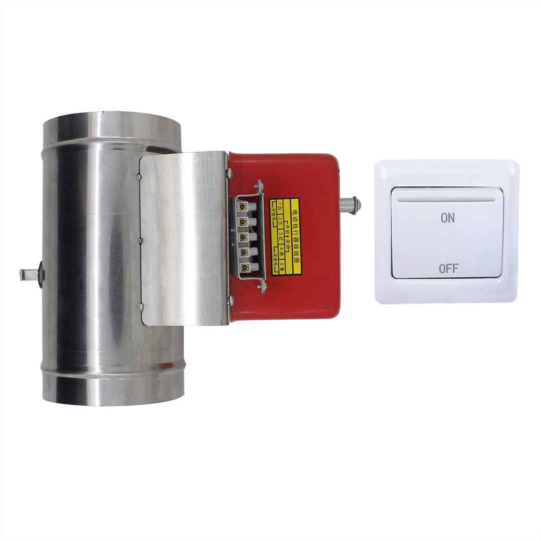 Elektrische drosselklappe ofen absperrklappe 80 100 125 150 200 250 300 350 400 mm - drosselklappe k