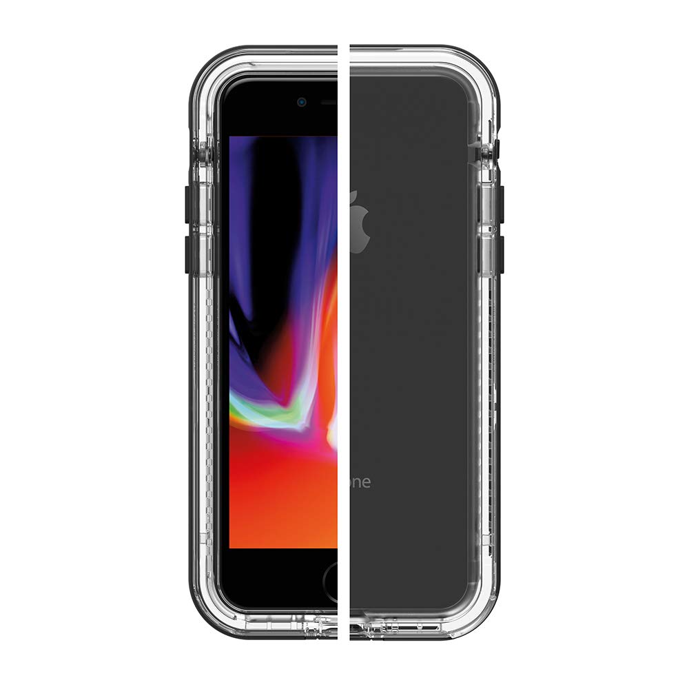 LifeProof Z542425 Next schmutzdichte Schutzhülle für iPhone 7/8/SE (2020), schwarz transparent , gee
