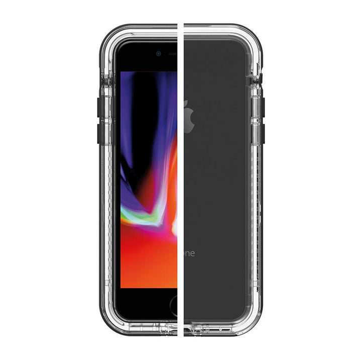 LifeProof Z542425 Next schmutzdichte Schutzhülle für iPhone 7/8/SE (2020), schwarz transparent , gee