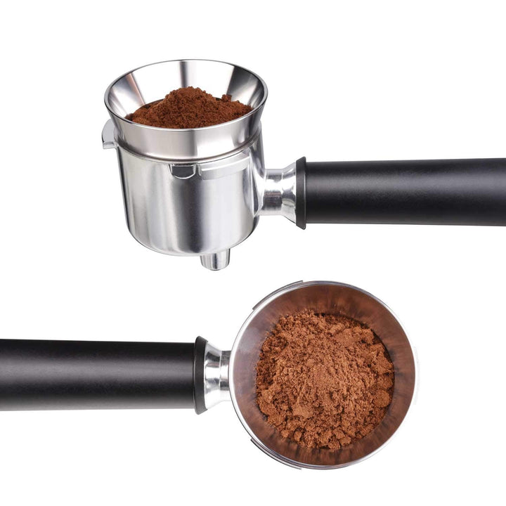 MATOW Espresso-Dosiertrichter aus Edelstahl, kompatibel mit 51 mm Siebträgern 51mm, 51mm