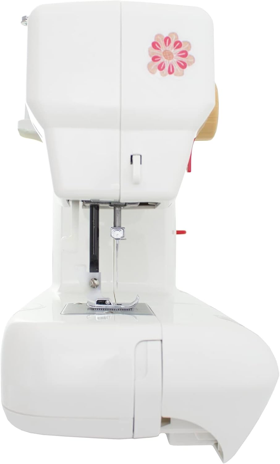 Carina Junior - Mechanische Nähmaschine für Näh-Einsteiger & Anfänger mit Griff, 6 Stichprogrammen,