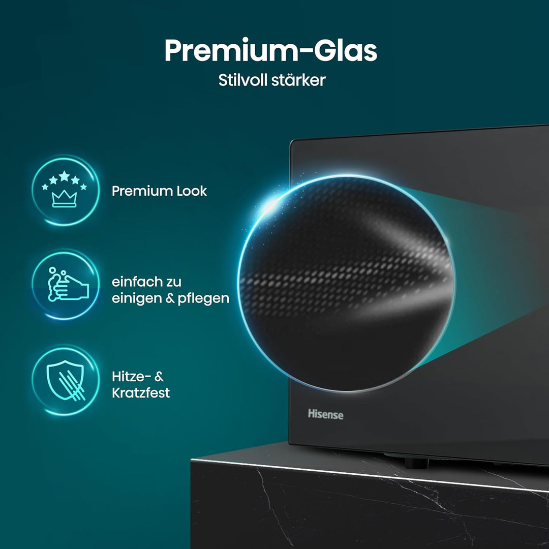 Hisense H25MOBS4HGI Mikrowelle / 25 L / 900W / InverterTech/Auto Programme/Eco Mode/Grill Kombinatio