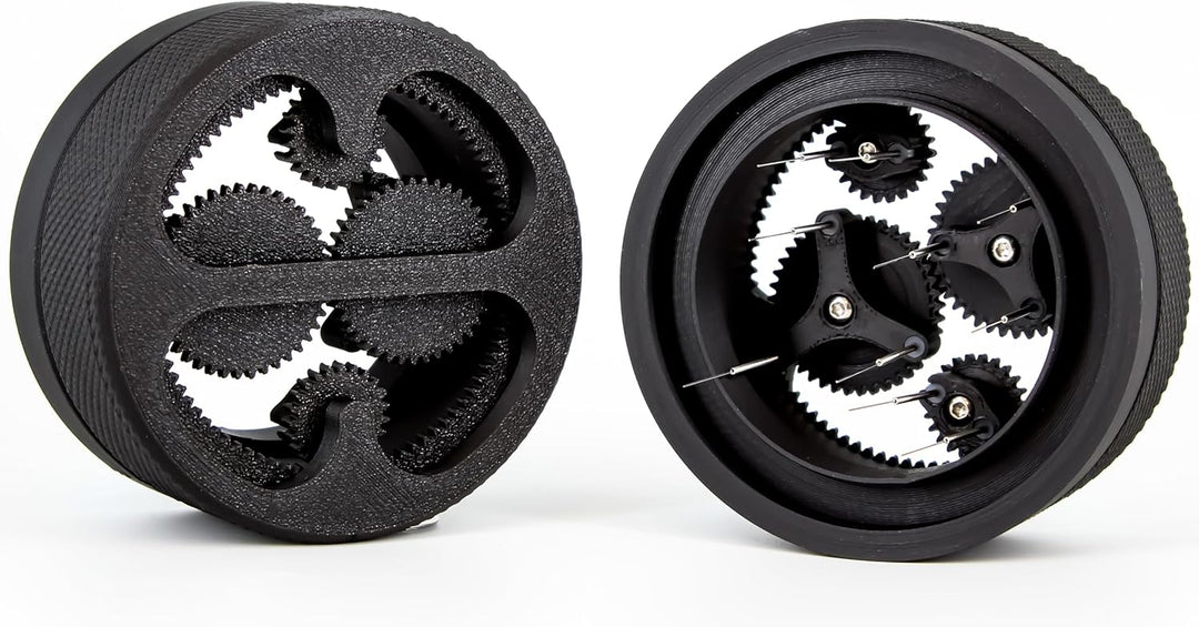 Clara Coffee Präzises WDT Espresso Verteilungstool mit Planetary Spinning Gear Design 58mm Schwarz 5