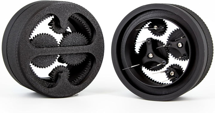 Clara Coffee Präzises WDT Espresso Verteilungstool mit Planetary Spinning Gear Design 58mm Schwarz 5