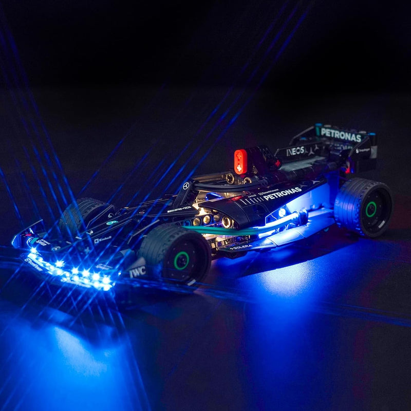 LocoLee Licht Kompatibel mit Lego Mercedes-AMG F1 W14 E Performance, Nur Lichter Set - Kein Modell,