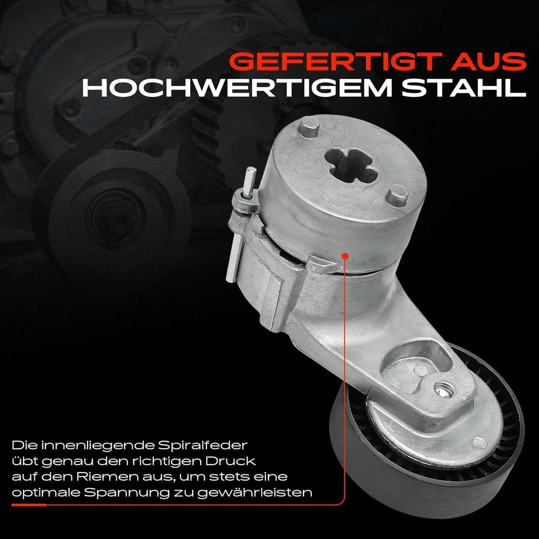 Frankberg Spannrolle Riemenspanner Keilrippenriemen für Astra G Astra H Corsa C Meriva Signum Tigra