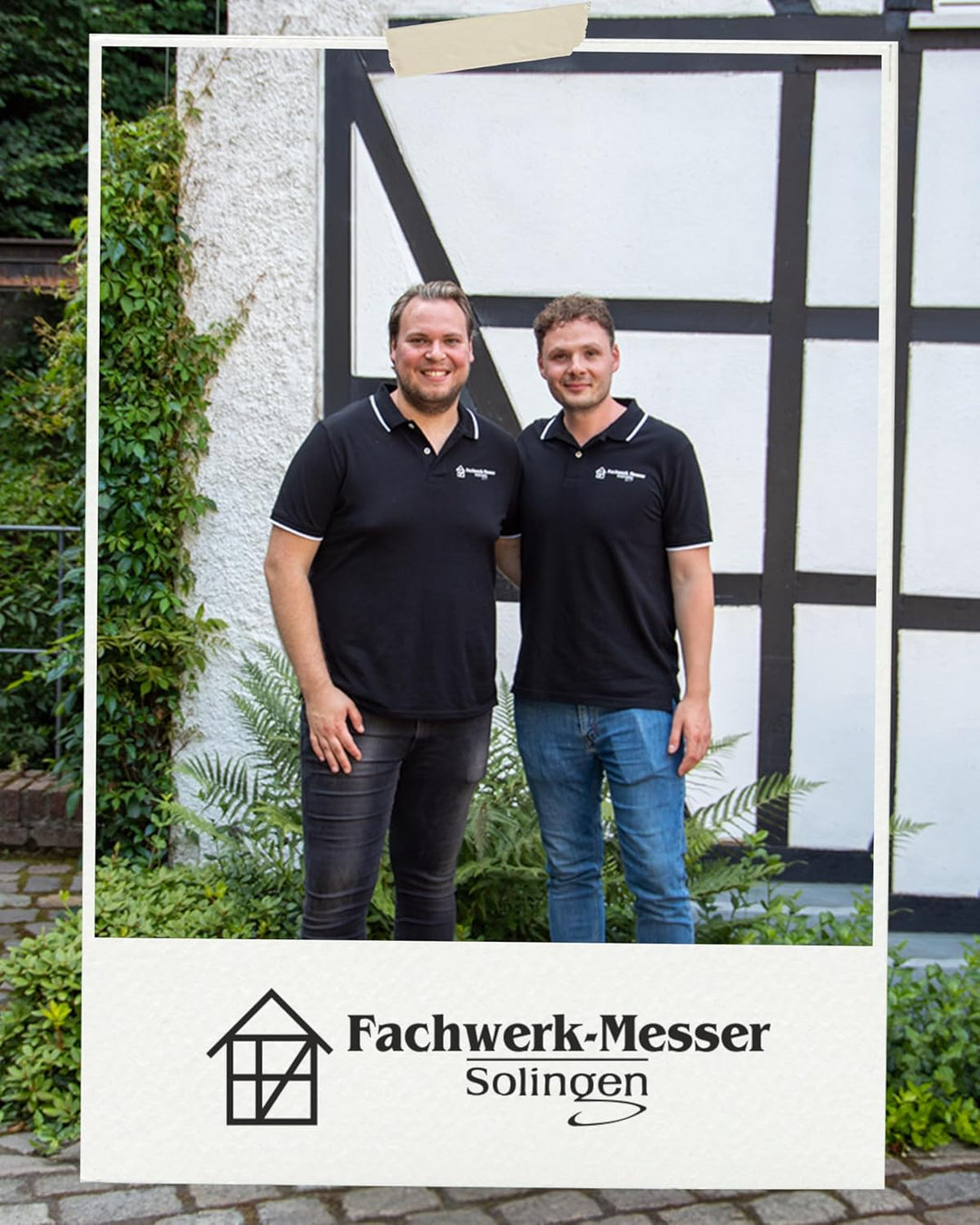 Fachwerk-Messer Mini Santoku-Messer - Kochmesser aus Solingen/Germany - Allzweckmesser/Universalmess