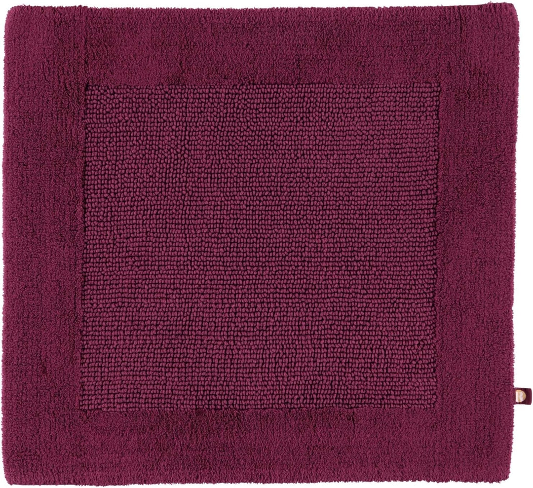RHOMTUFT Prestige Badvorleger, 100% Baumwolle, 237 Brombeer, 60 x 60 cm, WC-Vorleger ohne Passform 6
