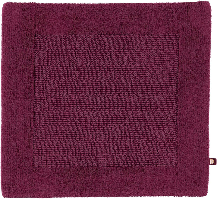 RHOMTUFT Prestige Badvorleger, 100% Baumwolle, 237 Brombeer, 60 x 60 cm, WC-Vorleger ohne Passform 6