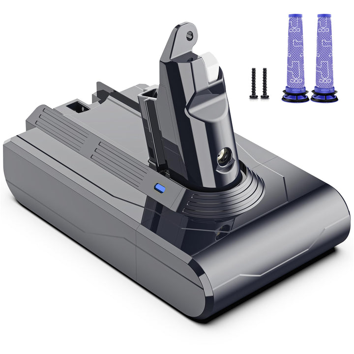 Morpilot 6500mAh Akku für Dyson V6, Ersatzakku für DC62 SV03 DC58 DC59 DC61 DC72 DC74 SV06 SV09 mit