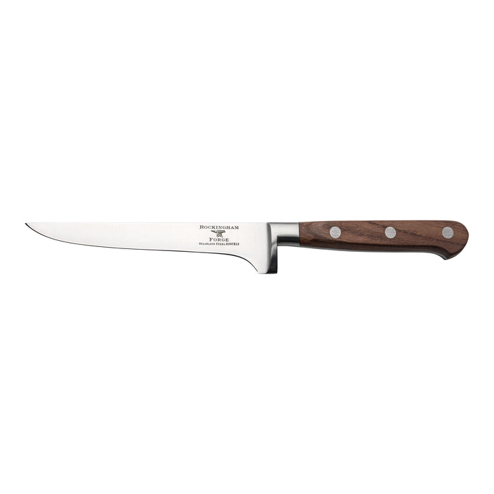 Rockingham Forge FRF 15cm Ausbeinmesser, vollständig geschmiedet, Griff aus Rosenholz,8008BO