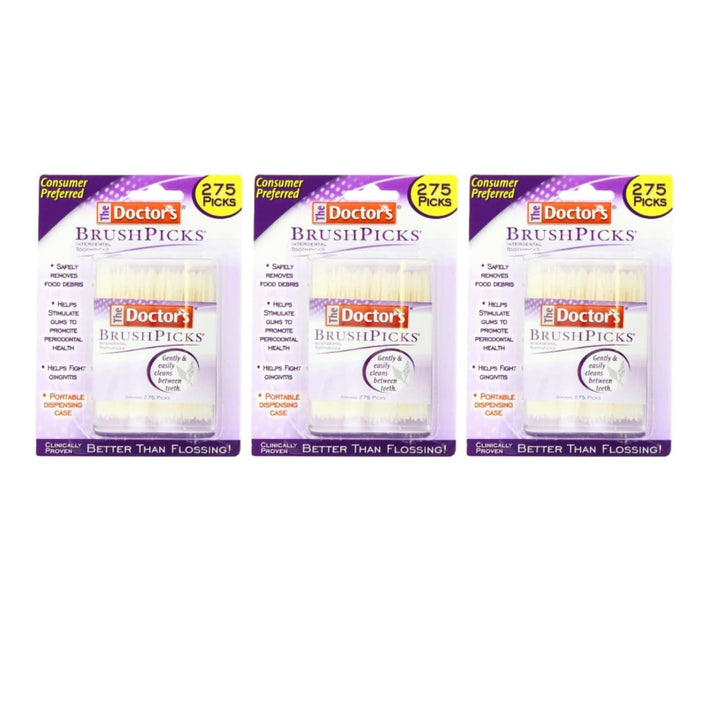 Doctors Zahnreinigungsbürstchen, 275 Stück 275 stück (3er Pack), 275 stück (3er Pack)