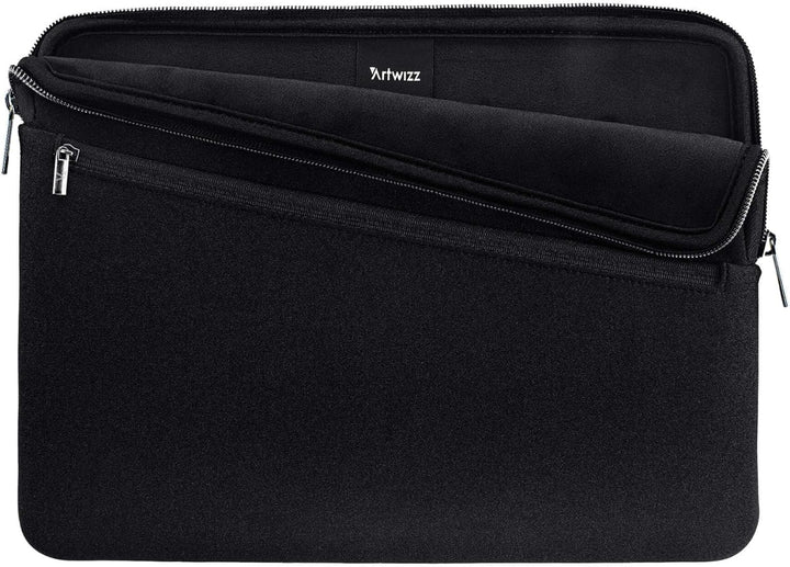 Artwizz Neoprene Sleeve PRO kompatibel mit MacBook Pro 14 (M3/M2/M1) - Schutzhülle mit Zubehör-Fach,