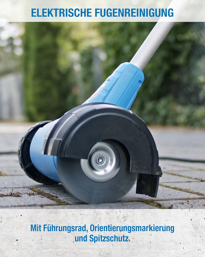 CFH E-Fugenbürste EFB 675 - Fugenbürste elektrisch 230 V 400 W 1.800 U/min, Unkraut Entferner Gerät