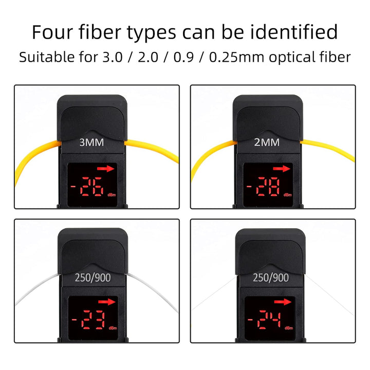 Fiber Test Tools Glasfaser-Identifikator, 800-1700