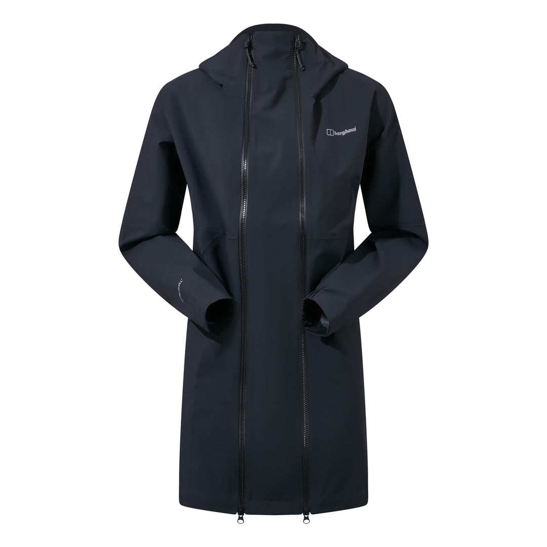 Berghaus Damen Annaside Maternity Waterproof 2in1 Jacket 44 Schwarz, 44 Schwarz