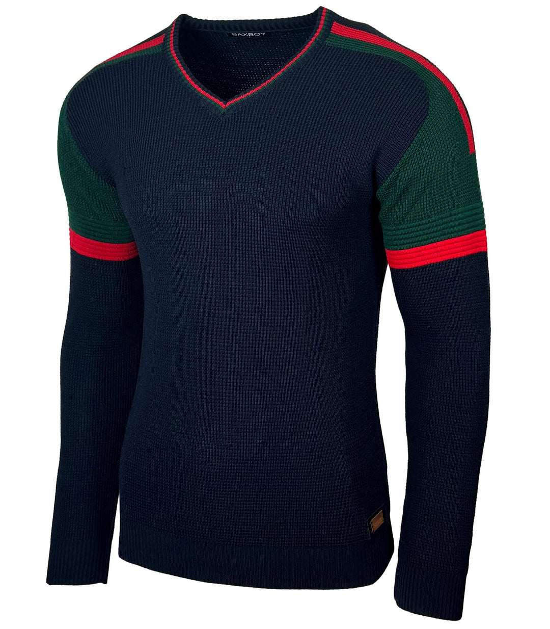 Baxboy Herren Strick-Pullover | Männer Winter-Pullover |stylischer Herren Strick-Pulli | Warmer Männ