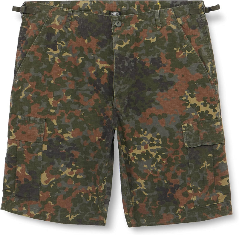 Mil-Tec Herren Ripstop Hemd XS Flecktarn, XS Flecktarn