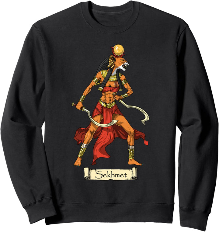 Sekhmet Ägyptische Göttin Bastet Mythologie alt ägyptische Sweatshirt