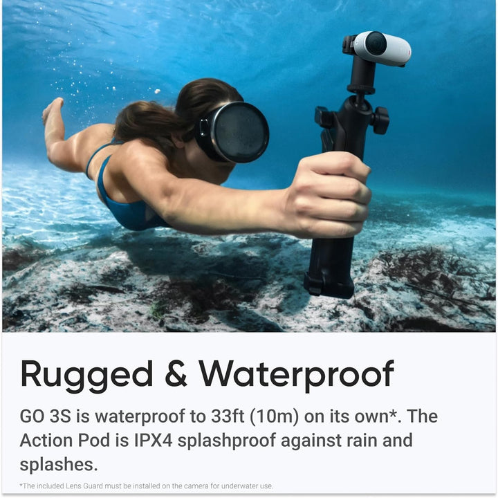 Insta360 GO 3S Standard Edition Midnight Black 128GB