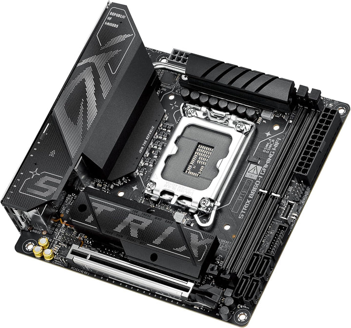 ASUS ROG STRIX B760-I GAMING WIFI Mainboard Sockel Intel LGA 1700 (Intel B760, Mini ITX, DDR5 Speich