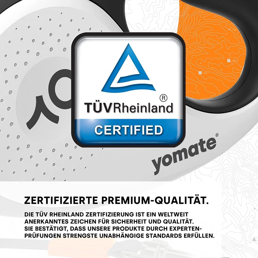 Automatische Hundeleine 5m für Hunde bis 25kg – Robuste Rollleine mit Brems- & Stoppfunktion, Verhed