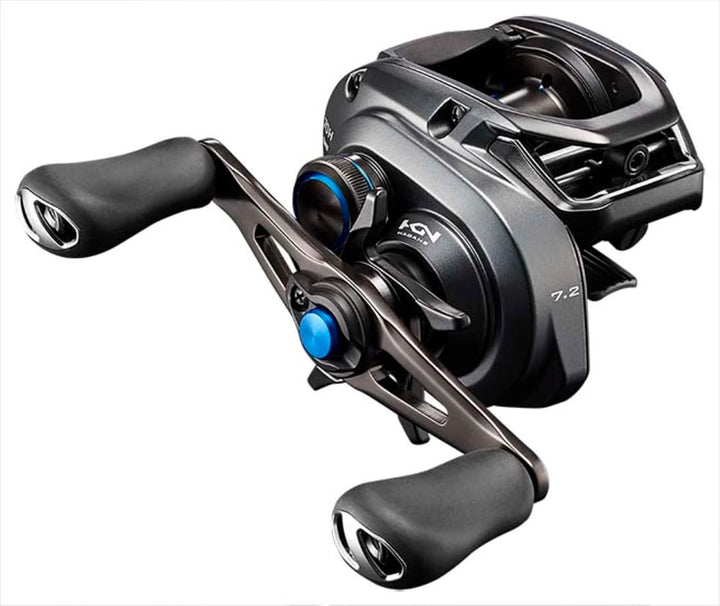 Shimano SLX MGL 70 Baitcast-Rolle mit niedrigem Profil Übersetzung: 8,2:1 | Grösse: 70 links, Ü