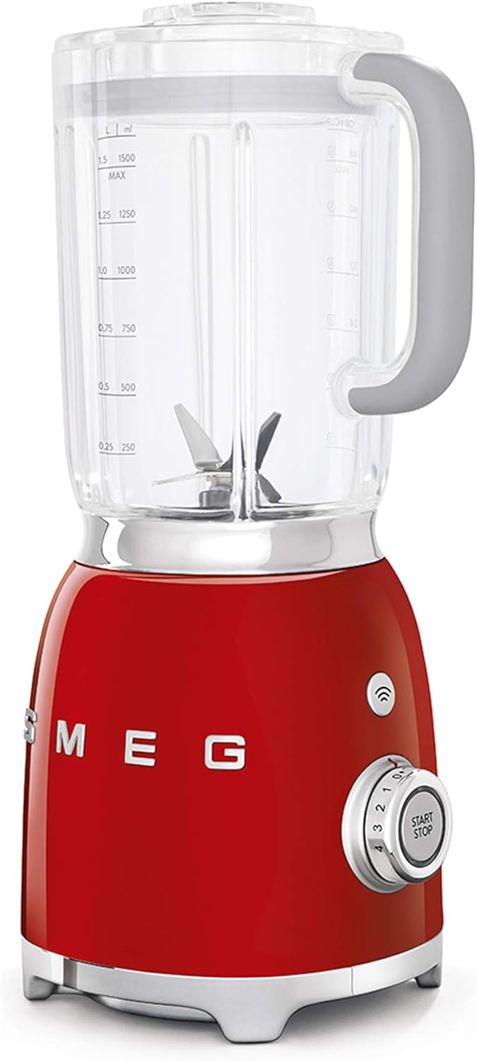 Smeg BLF01RDEU Mixer, rot