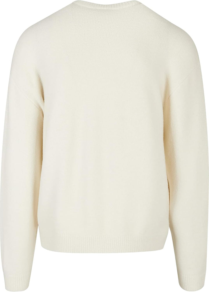 Urban Classics Herren Oversized Chunky Sweater 3XL Whitesand, 3XL Whitesand