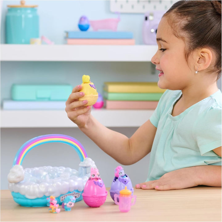 Hatchimals Alive Frühlingskörbchen - mit 3 selbstschlüpfenden Eiern und insgesamt 6 Tierchen für fan