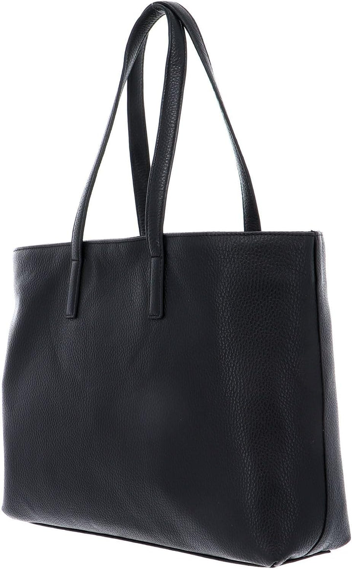 Mandarina Duck Damen Mellow Leather Shopper Nero, Nero