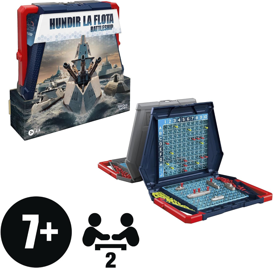 Hasbro Gaming Klassisches Brettspiel, Strategiespiel ab 7 Jahren, lustiges Kinderspiel für 2 Spieler
