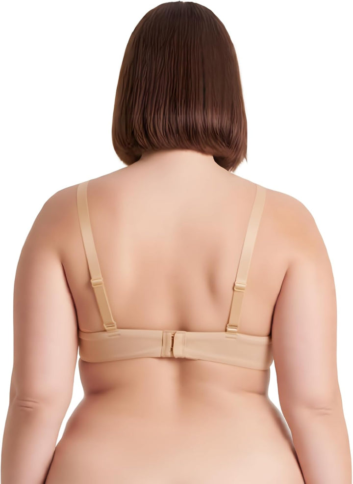 Curve Muse Damen Übergrösse Fügen Sie 1 und eine halbe Tasse hinzu Hochdrücken Bügel Spitzen-BHS 70B