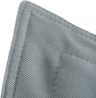 QSack Indy Kinder Sitzsack Hülle ohne Füllung, Bezug Indoor Sitzsack waschbar, 100 x 140 cm (blaugra