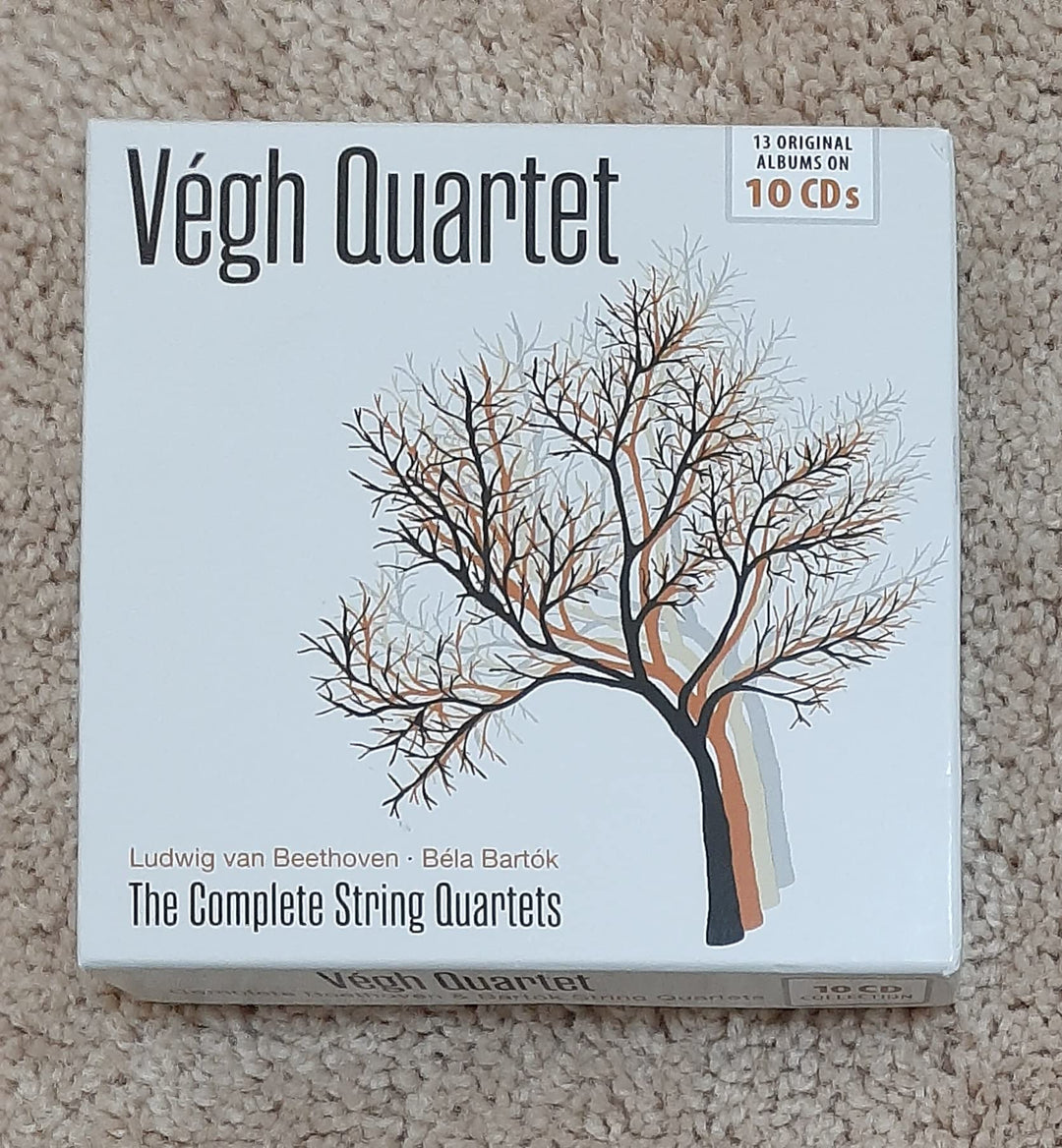 Die Streichquartette, Audio-CD