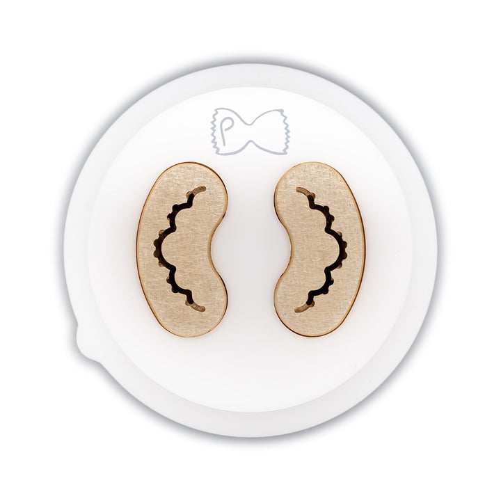 Pastidea - Matrize aus Bronze und POM Gnocco Napoletano Rigato Gestreift kompatibel mit Philips Past
