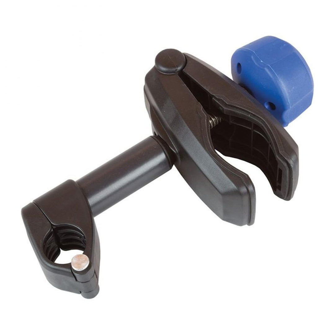 XLC CC-X09 Fahrradrahmenhalterung für Heckträger (kurz | Azura Xtra/Easy 20) Schwarz, Schwarz