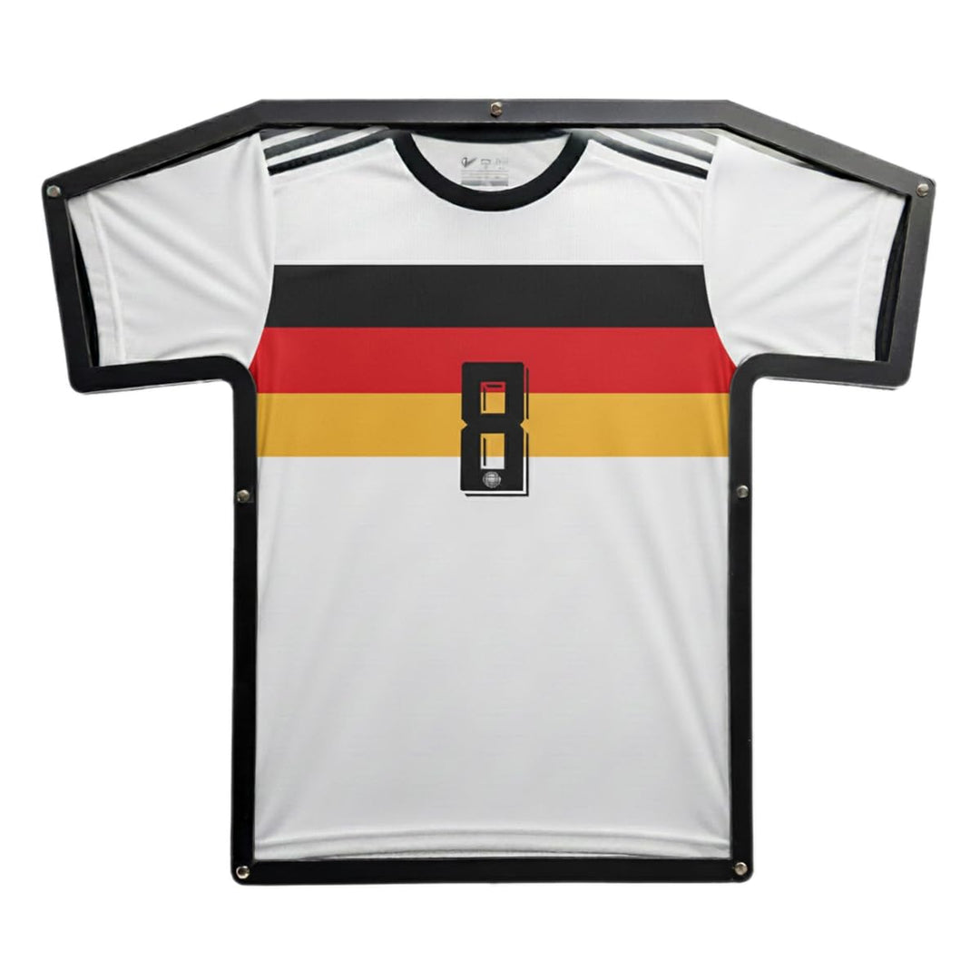 Trikotrahmen in T-Form, Kinder (XS - S), Anthrazit, für T-Shirts, Fussballtrikots, Sporttrikots, bru