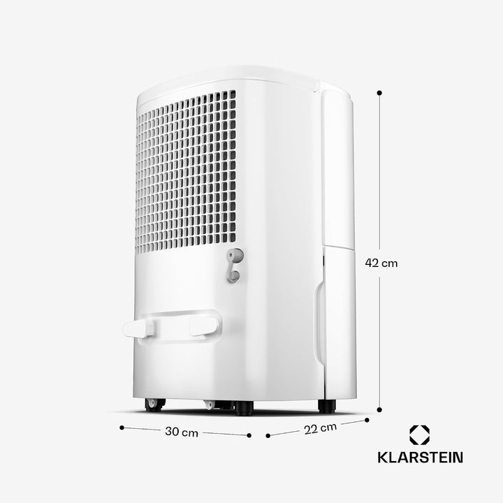 Klarstein DryFy 10L Luftentfeuchter - 240W, 10L/Tag, 1.8L Tank, 42dB Leise, Automatische Entfeuchtun