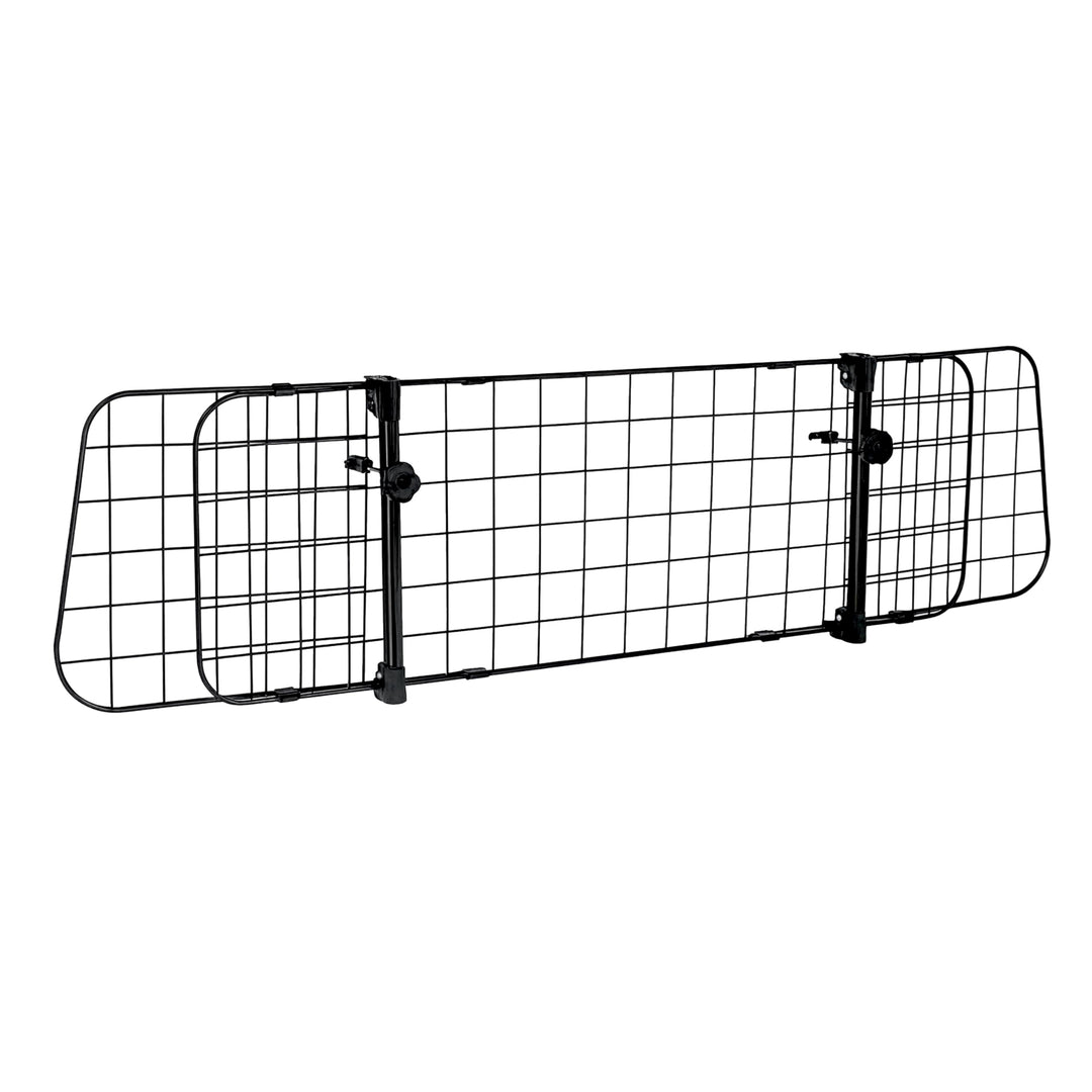Hundegitter Rückbank Auto 30 cm Hoch - Verstellbar 85-140 cm - Schutzgitter für Hund und Gepäck - Ro