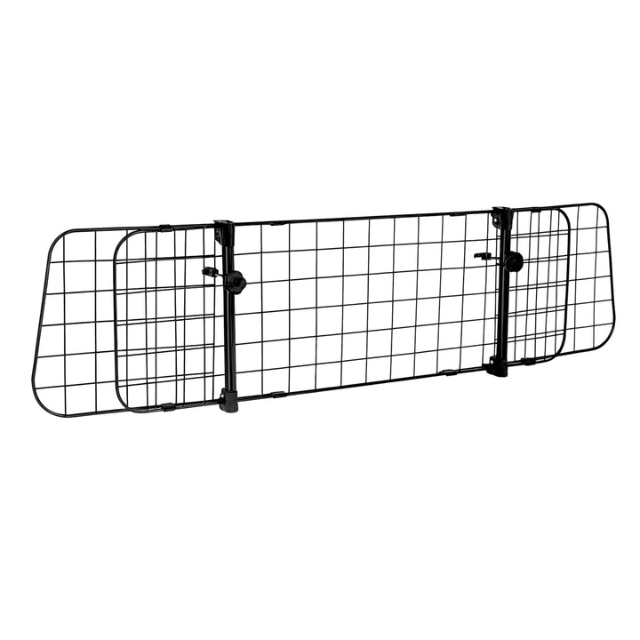 Hundegitter Rückbank Auto 30 cm Hoch - Verstellbar 85-140 cm - Schutzgitter für Hund und Gepäck - Ro