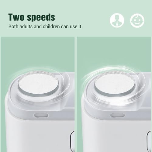 Keenso Elektrischer Automatischer Nagelknipser, 2-in 1 Fingernagelschneider und Feile für Erwachsene