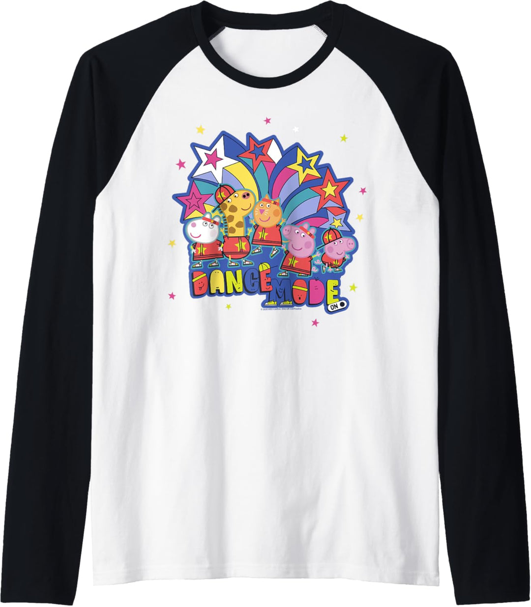 Peppa Pig Dance Mode Raglan
