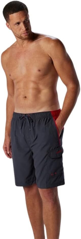 Speedo Herren Sport Volley Shorts Workout & Badehose Black, Grösse L S Herren, Sport Volley Workout