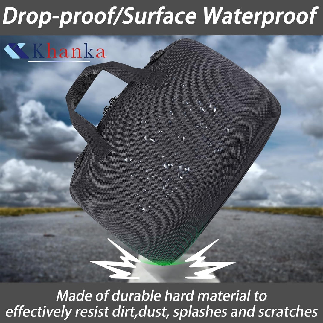Khanka Hartschalenkoffer Ersatz für JBL Xtreme 4 tragbarer Bluetooth-Lautsprecher, nur Hülle (schwar