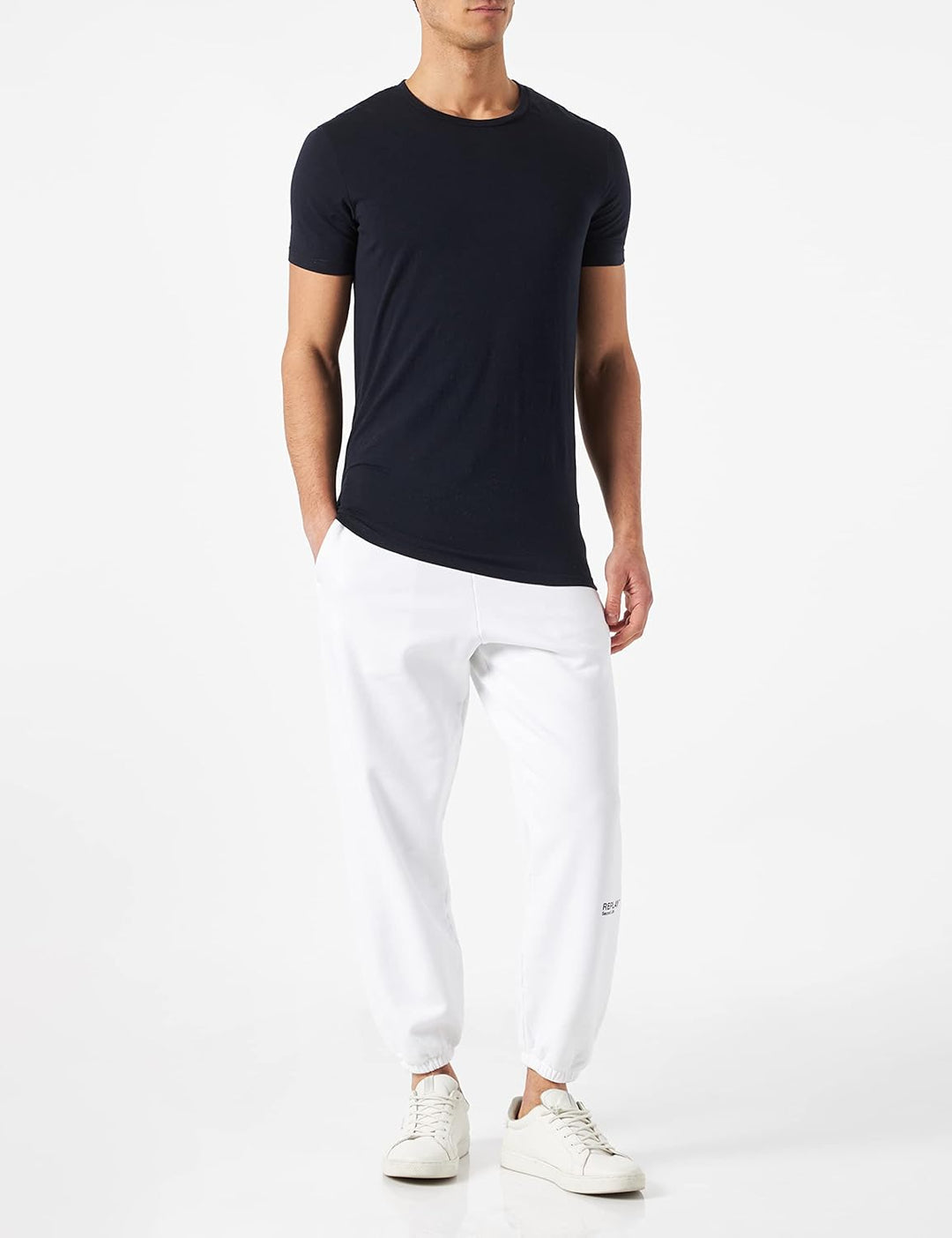 Replay Herren Hose 3XL 801 Off White, 3XL 801 Off White