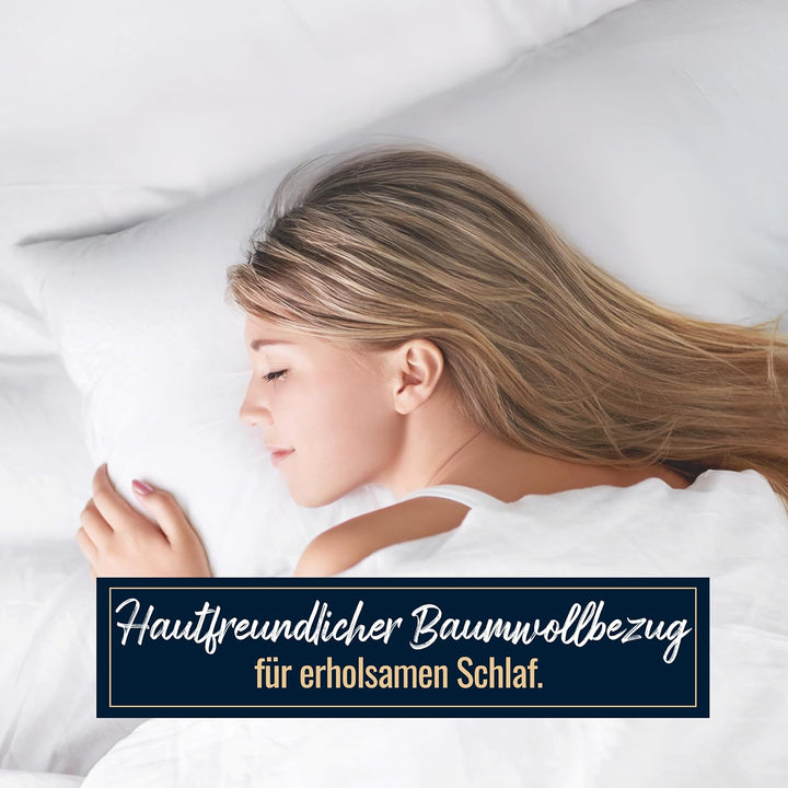 Das Original Cervical-Nackenstützkissen von Dormabell, KOSTENLOSE Tragetasche inklusive, Rascher GRA