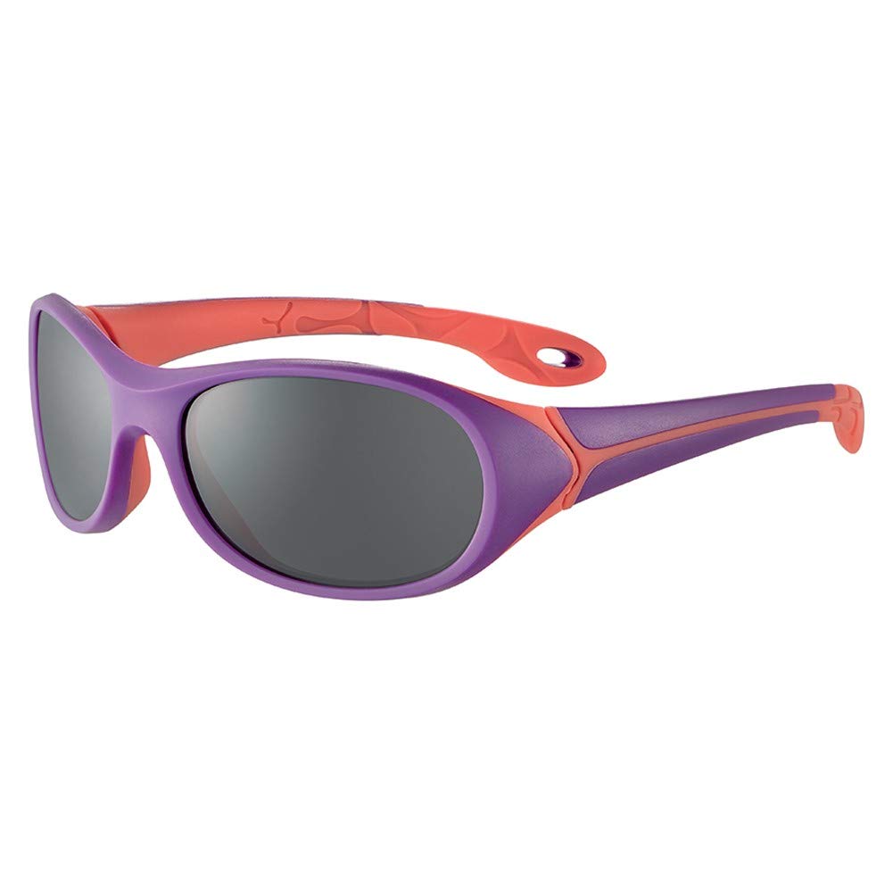 Cébé Kinder Sonnenbrille S'Kimo, Matt Raspberry White, Small, CBSKIMO10 Matte Purple Salmon, Matte P