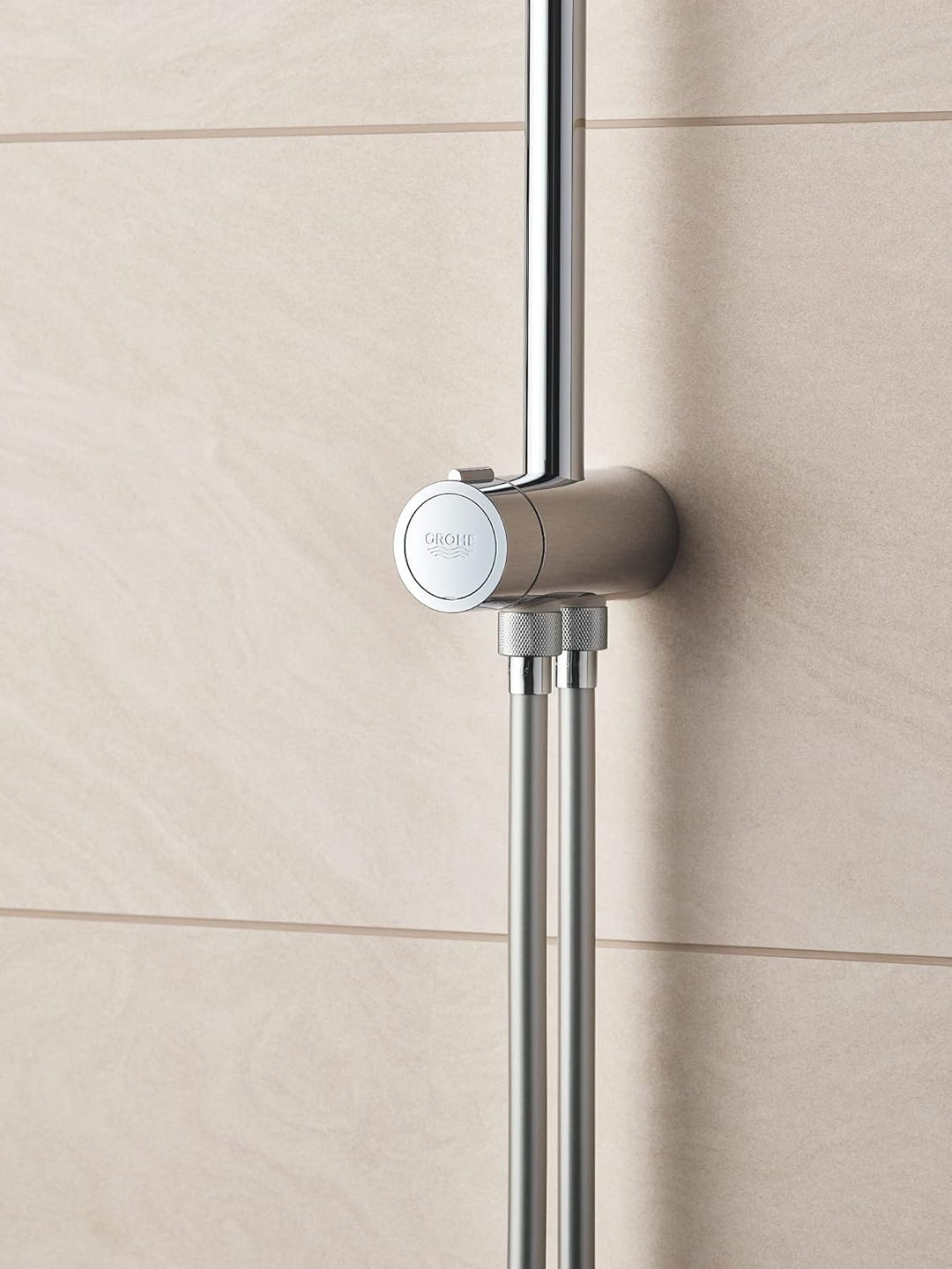 GROHE Vitalio Start System 250 - Flex Duschsystem (wassersparend, mit Umstellung für die Wandmontage