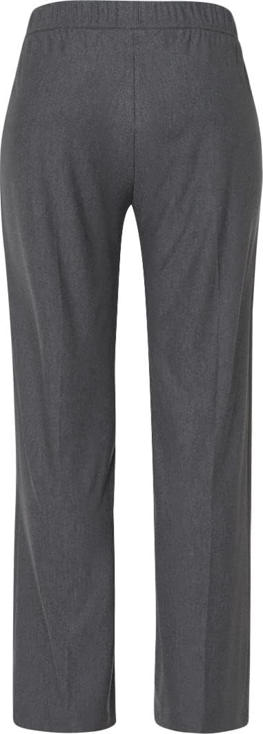Damen Style Peggy Flared Sportive Fishgrat Slim Hose 38 Silver Grey, 38 Silver Grey